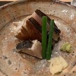 銀座 よし澤 - 鰆の藁焼き