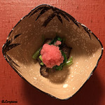 御料理 寺沢 - 海鼠に葉山葵におろし酢