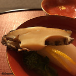 御料理 寺沢 - 特大鮑を1/2個使い