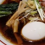 生姜醤油専門 我武者羅 - 生姜醤油 味玉ラーメン