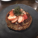 久遠の空 - レバーパテのスペイン風オムレツ