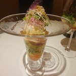 レストランエール - 連れは『野菜のパフェ』を選択♪