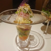 レストランエール - 連れは『野菜のパフェ』を選択♪