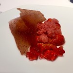 レフェルヴェソンス - やさしい男〜 とちおとめ、ローゼル、レモン・ティーツリー香るシブーストとケークオショコラ