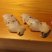 鮨 あらい - つぶ貝と胡椒