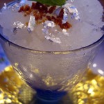 創作会席 嵯峨旅籠屋 - 2011/10　箸休め・ヘーゼルナッツのグラニテ