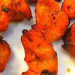 デリー - 2011-10-28　チキンティッカ（拡大）