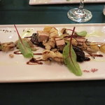 フォアグラとナスの前菜