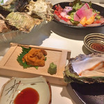 うにと牡蠣と日本酒と 和食バルyou-say - 