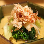 タキギヤ - 菜の花とウルイのおひたし