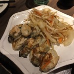 Okonomiyaki Monja Rin - 牡蠣焼き