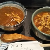 日本橋 やぶ久 - ミニカレー丼、ミニカレー南蛮そばセット 1,026円 ♪