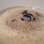 OGINO organic Restaurant - サンマとじゃがいものクレープ　ベーコンのカプチーノ　トリュフ風味(2300円)