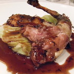 OGINO organic Restaurant - フランス産山鳩のロースト　ソース・サルミ(3600円)