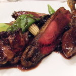 OGINO organic Restaurant - フランス産青首鴨のソテー　ブルーベリーソース(3800円)