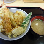 天丼てんや - 真鱈と白子・白魚の天丼