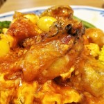 自然派中華 クイジン - 牡蠣と卵､旬野菜のチリソース