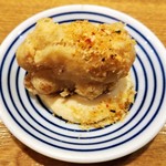 自然派中華 クイジン - 牛頬肉とビーツの柔らか煮と縮みホウレンソウの餡掛け和えそば タリアテッレセット 点心　大根もちのフリット  豆腐のソース