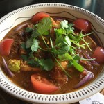 スプーンソング - フィッシュ＆厚揚げのベルベレ・アフリカンBURNスパイス 1,300円