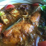 スプーンソング - 【フィッシュ＆厚揚げのベルベレ・アフリカンBURNスパイス 1,300円】今日の魚は鮭です。