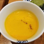 自然派中華 クイジン - こだわりランチ スープ 　人参とケール