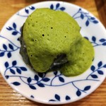 自然派中華 クイジン - 松茸とフカヒレ白湯煮込み餡かけ湯麺セット 点心　豆腐と春菊のスフレ焼売　