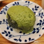 自然派中華 クイジン - 海老とパクチー､洋梨のトムヤム和え麺(唐辛子麺)セット  点心　豆腐と春菊のスフレ焼売