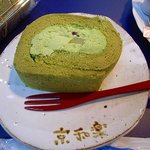 Beikazuobun - 抹茶のロールケーキ