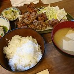 酒処 ひなた - 唐揚げランチ