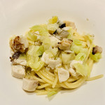  キャベツ 鰆 ペペロンチーノ スパゲッティ
          