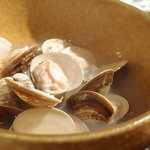 イカセンター新宿総本店 - アサリの酒蒸し