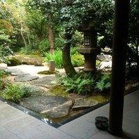 旅館 くらしき - 趣のある中庭