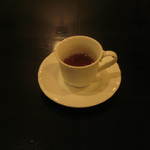 バー ギンザ グレイス - まずスープが出ます｡