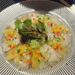 ビア ネクスト - 真鯛のカルパッチョ