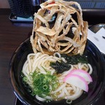 海宏 - ごぼう天うどん 2018.11