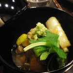 よし房 凛 - 蕎麦がき揚げ出し