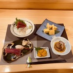 農家れすとらん お結び - 晩酌セット      
