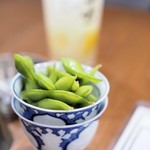 中華酒家 けいじ - "サービス：出汁枝豆"