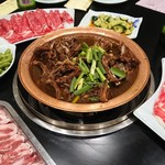 老李羊羯子涮鍋 - 1812_老李羊羯子涮鍋 安龙路店_羊肉を甘辛く煮込んだもの。これがビール進む進む！