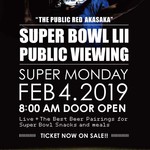 THE PUBLIC RED AKASAKA - FEB. 4th ★SUPER BOWL PUBLIC VIEWING★