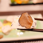 プライム リブ ゼン - 白トリュフ香る白い卵焼きオランデーズソース