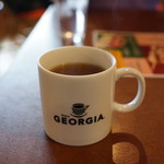 ハッピーハッピーカレー - お代わり自由となる無料のスープ（セルフ）