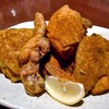 鳥安 - 料理写真:若鶏唐揚（ぶつ切り・カレー味）