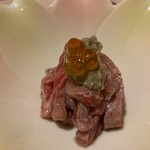 神戸牛割烹 銀座 美作 - 和牛かにみそ