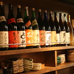 斬 - お酒は焼酎以外にも沢山ご用意してます