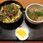 堀川 やまがそば - ひつまぶし丼セット