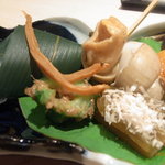 くろぎ - 笹寿し　ばちこ　蕗煮