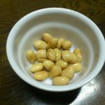 Dokushaku Sanshirou - お通しの酢大豆。