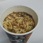 LAWSON - 料理写真:六厘舎 濃厚中華そば 背脂とんこつ醤油 216円 ♪
