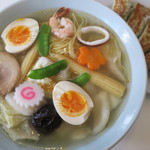 かよう軒 - 料理写真:五目そば＋餃子